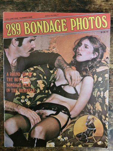 289 Bondage Photos Magazine Vol 1 No 1.. 1981 US Bondage Magazine